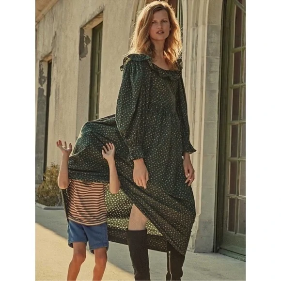 Doen Zarina Dress in Forest Parc Monceau - Picture 10 of 10